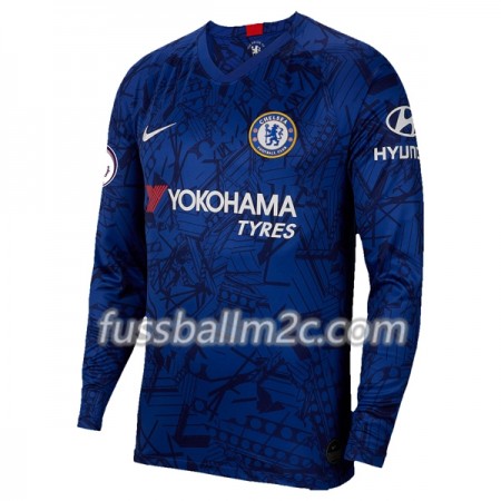 Fußballtrikots Chelsea Heim Trikotsatz 2019-2020 Langarm